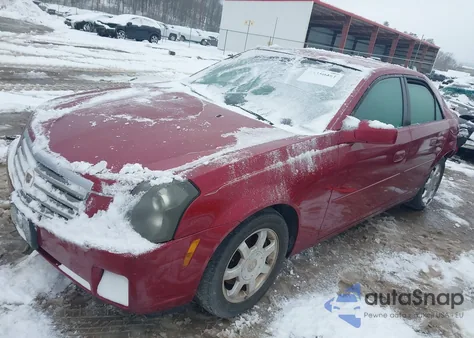2004 Cadillac Cts Standard из США, поврежденный, VIN 1G6DM577740150315